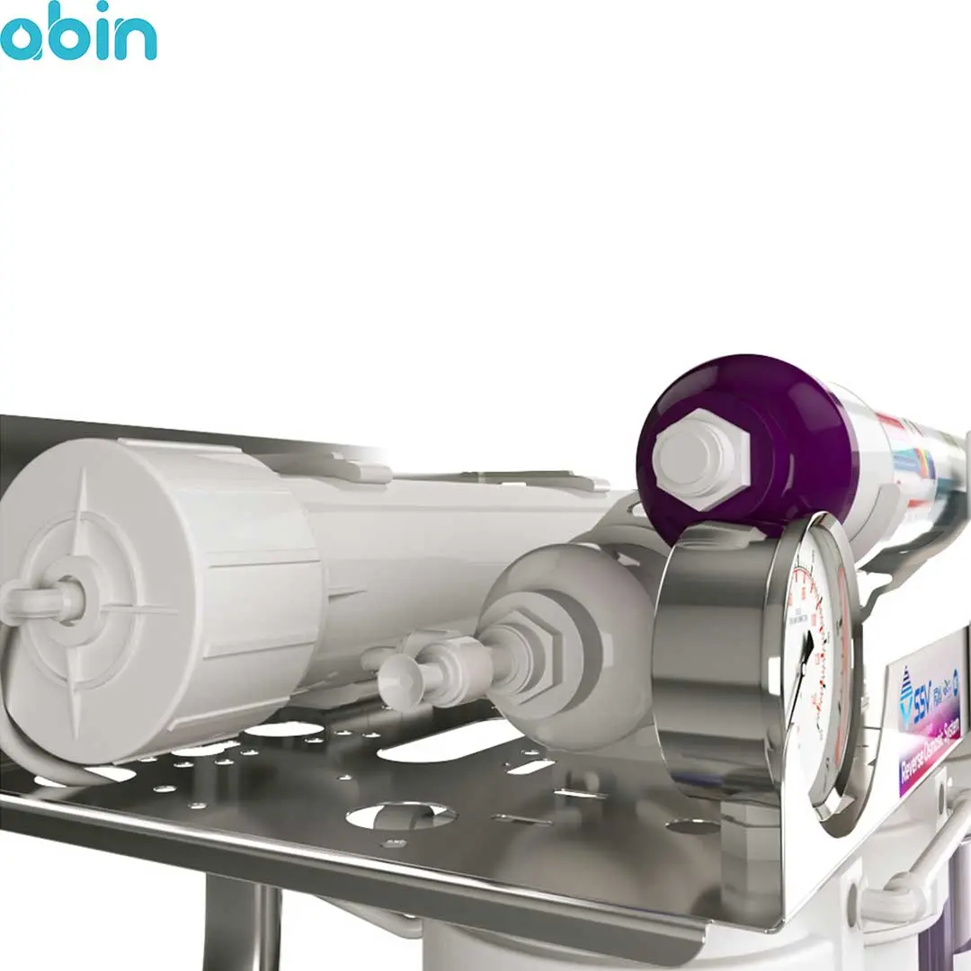تصویر گرافیکی فیلترهای دستگاه تصفیه آب خانگی اس اس وی (SSV) مدل MaxSpring X720