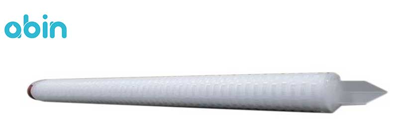 فیلتر نیزه ای PP چین دار 40 اینچ قفل دار 0.2 میکرون