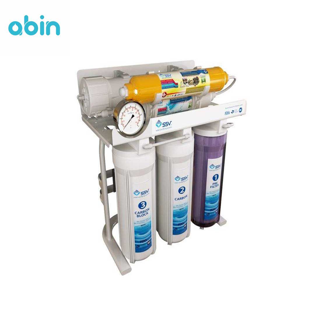 نما جانبی دستگاه تصفیه آب خانگی اس اس وی (SSV) مدل MaxTec X600