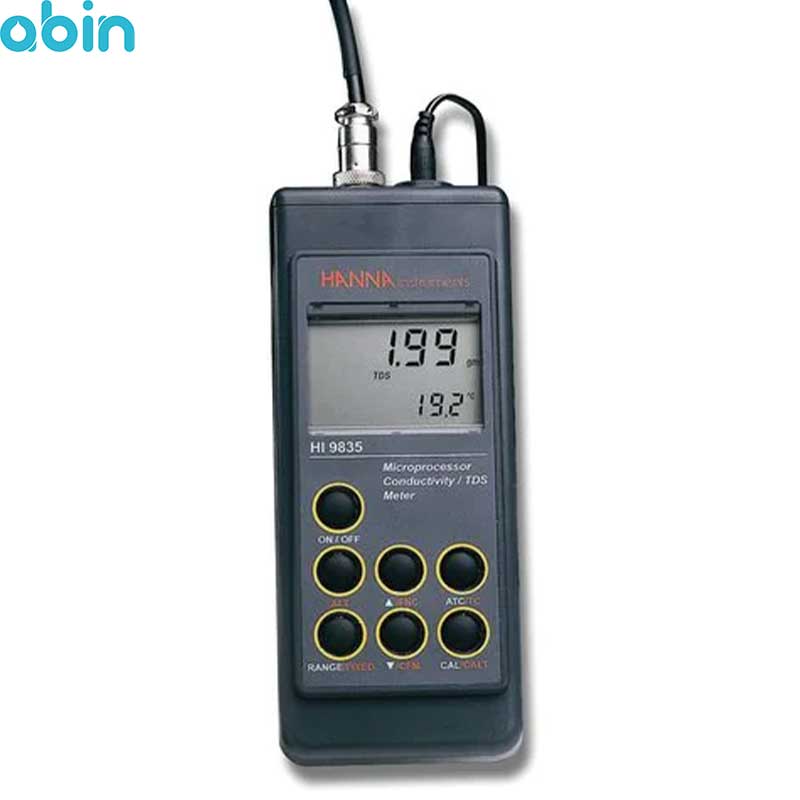 TDS متر پرتابل هانا مدل HI9835