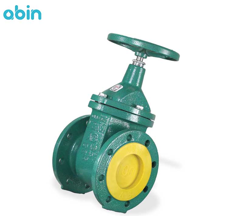 شیر فلکه کشویی زبانه فلزی وگ امید گلستان سایز 1/2-1 اینچ