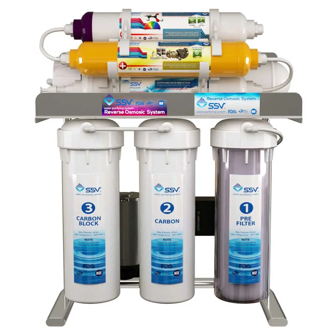 دستگاه تصفیه آب خانگی اس اس وی (SSV) مدل UltraClear X700 نمای روبرو