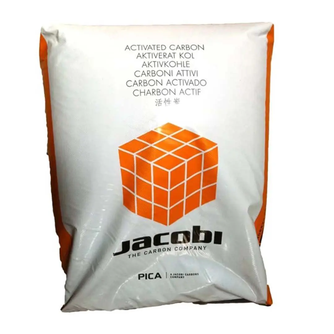 کلوزآپ از بسته بندی کربن اکتیو جاکوبی Jacobi مدل Aquasorb 1000