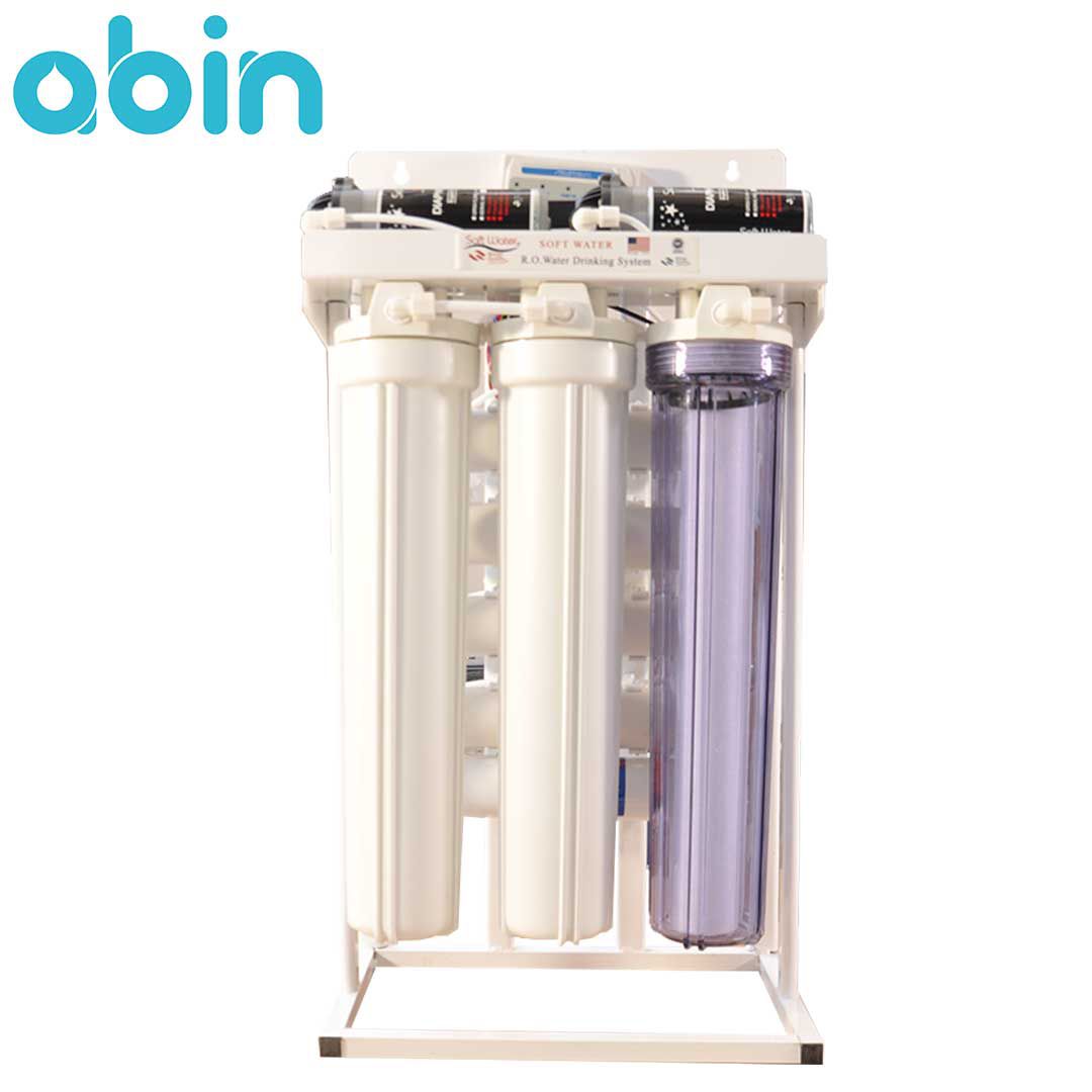 نما روبرو دستگاه تصفیه آب نیمه صنعتی 400 گالن سافت واتر (SOFT WATER)