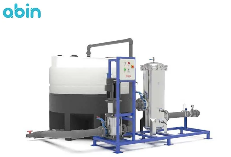 واحد CIP تصفیه آب دریایی RO