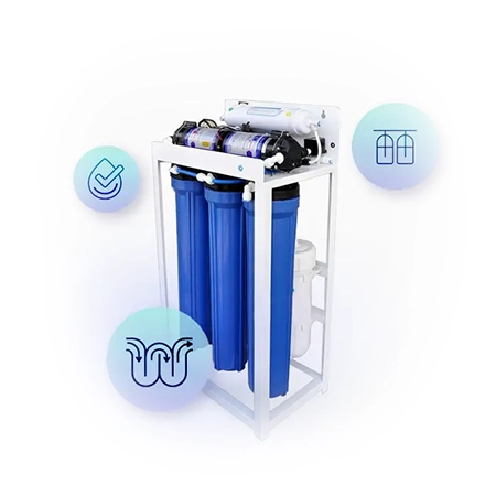 قطعات دستگاه تصفیه آب نیمه صنعتی