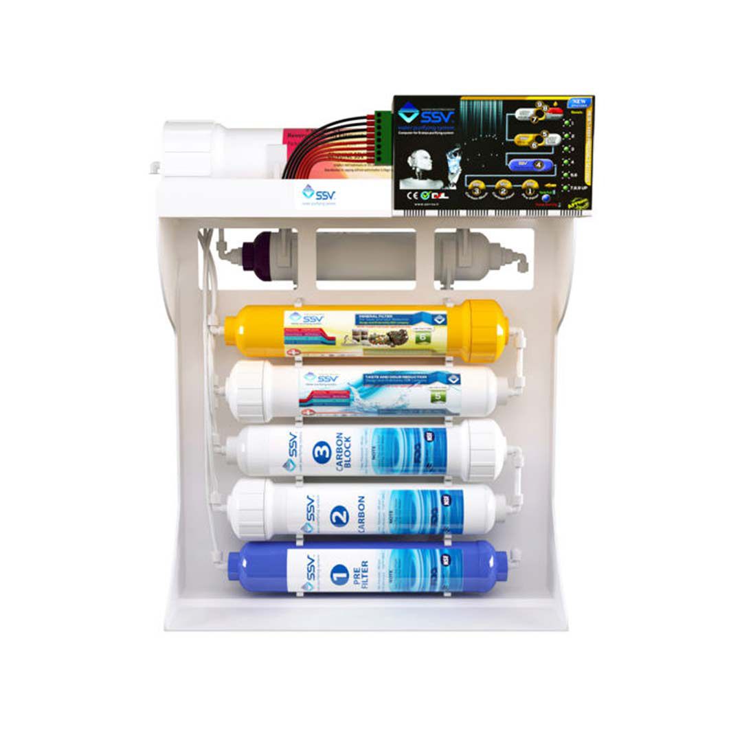 نمای کلی دستگاه تصفیه آب اس اس وی (SSV) مدل Smart StarLine S830 محفظه پلاستیکی فشرده