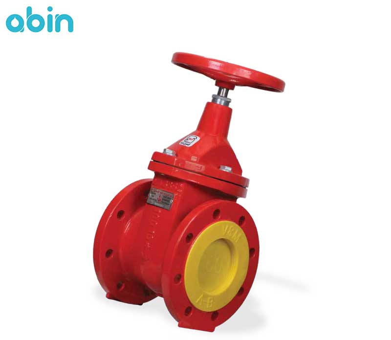 شیر فلکه کشویی زبانه فلزی داکتیل وگ امید گلستان سایز 1/2-1 اینچ