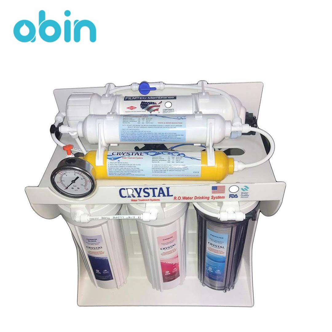 نما بالایی دستگاه تصفیه آب خانگی کریستال کد 04