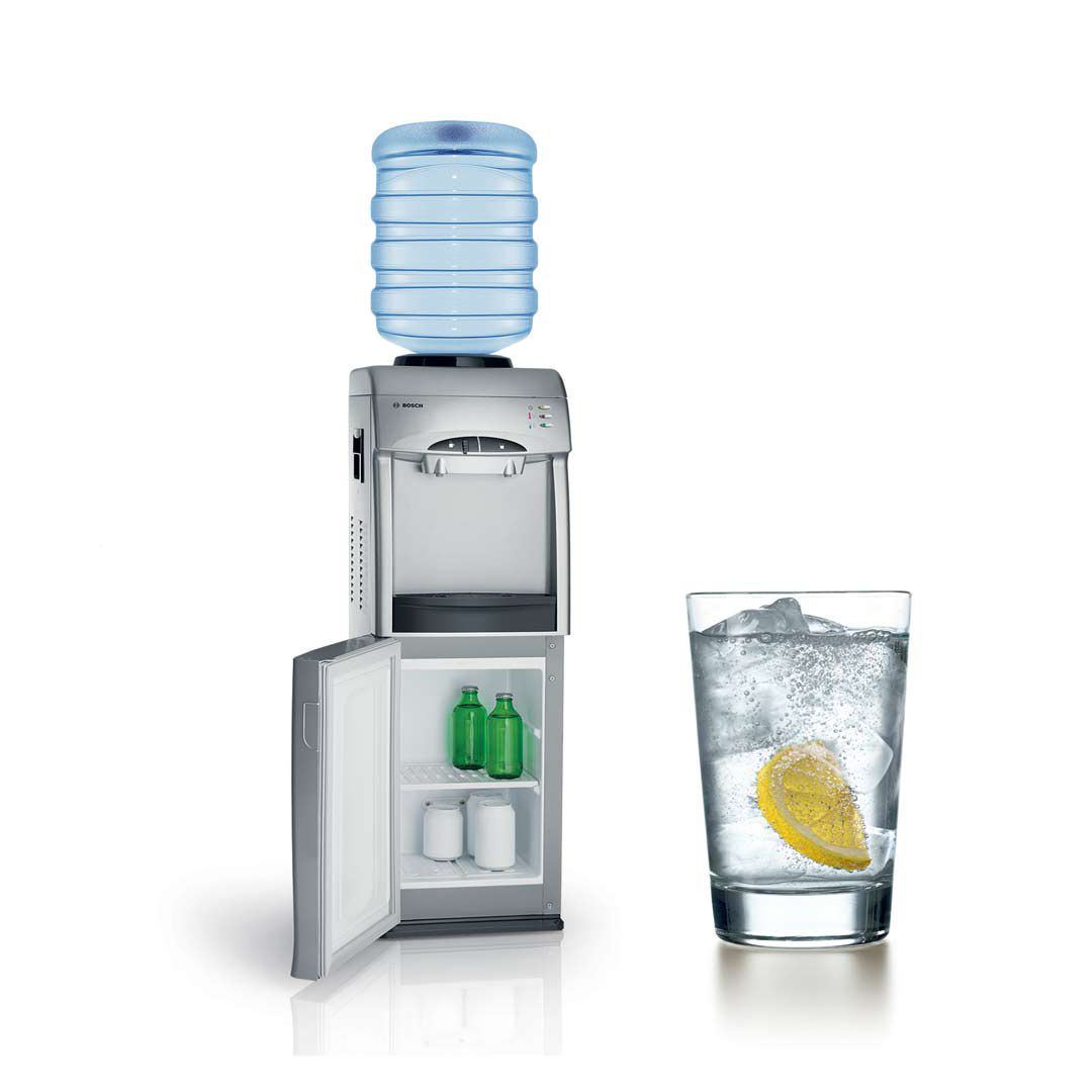 آبسردکن ایستاده بوش مدل RDW 1470 و تصویر نمادین لیوان آب