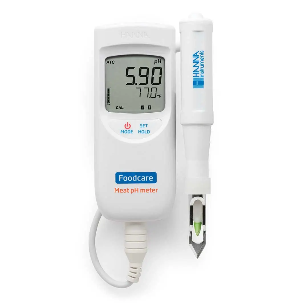 PH متر پرتابل گوشت هانا (HANNA) مدل Hi99163