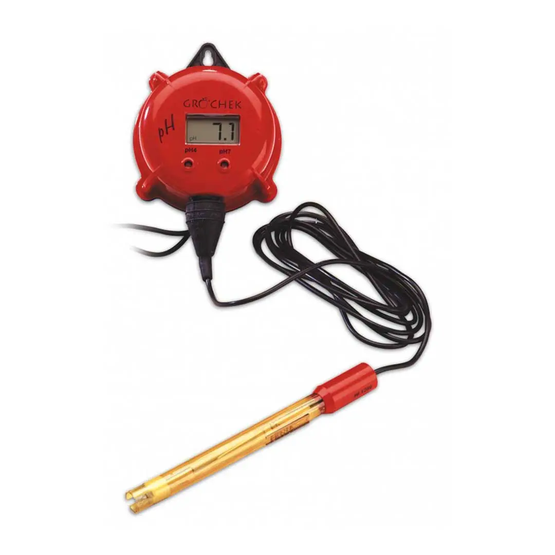 PH متر آنلاین کشاورزی هانا (HANNA) مدل Hi 981401N با بدنه قرمز