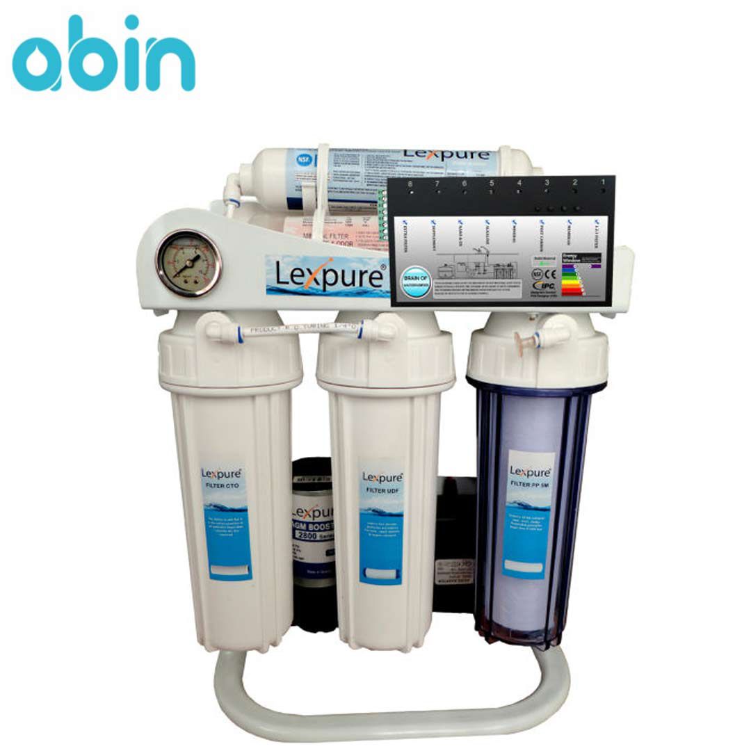 وجه روبرو دستگاه تصفیه آب لکس پیور مدل BRAIN-X-1707