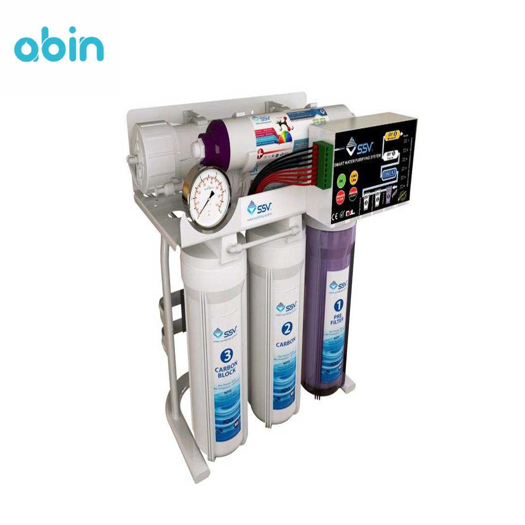 وجه جانبی دستگاه تصفیه آب خانگی اس اس وی مدل Smart MaxTec S630