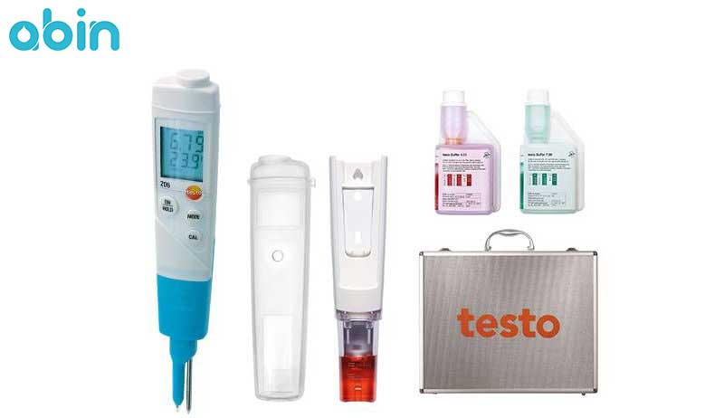 PH متر مواد نیمه جامد تستو (TESTO) مدل 206PH2
