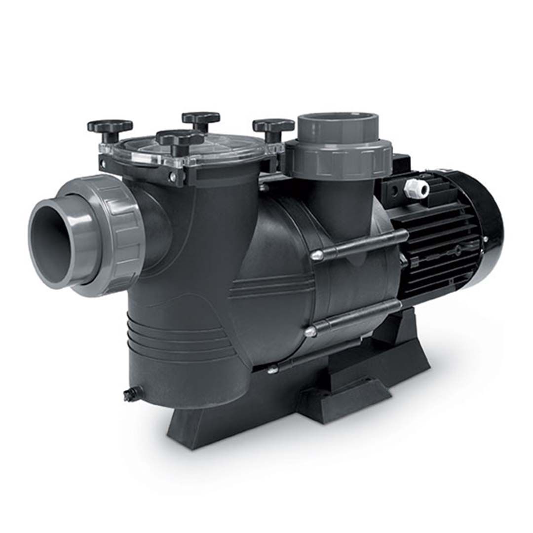 شمای سه بعدی پمپ تصفیه استخر IML سری ATLAS مدل AT1250 پمپ سانتریفیوژ خودمکنده