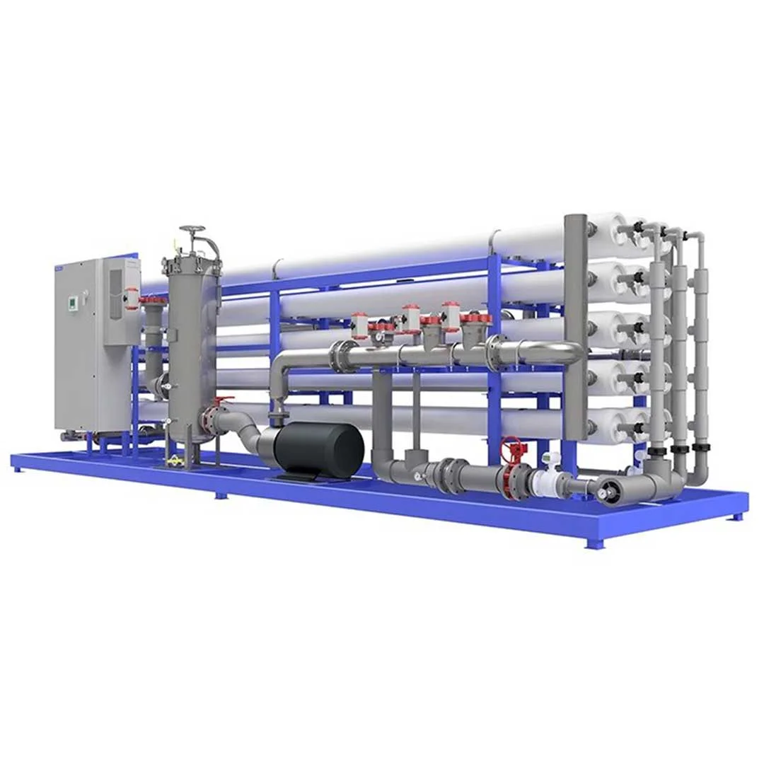 پرسپکتیو دستگاه تصفیه آب دریا| آب شیرین کن دریایی 750 متر مکعب