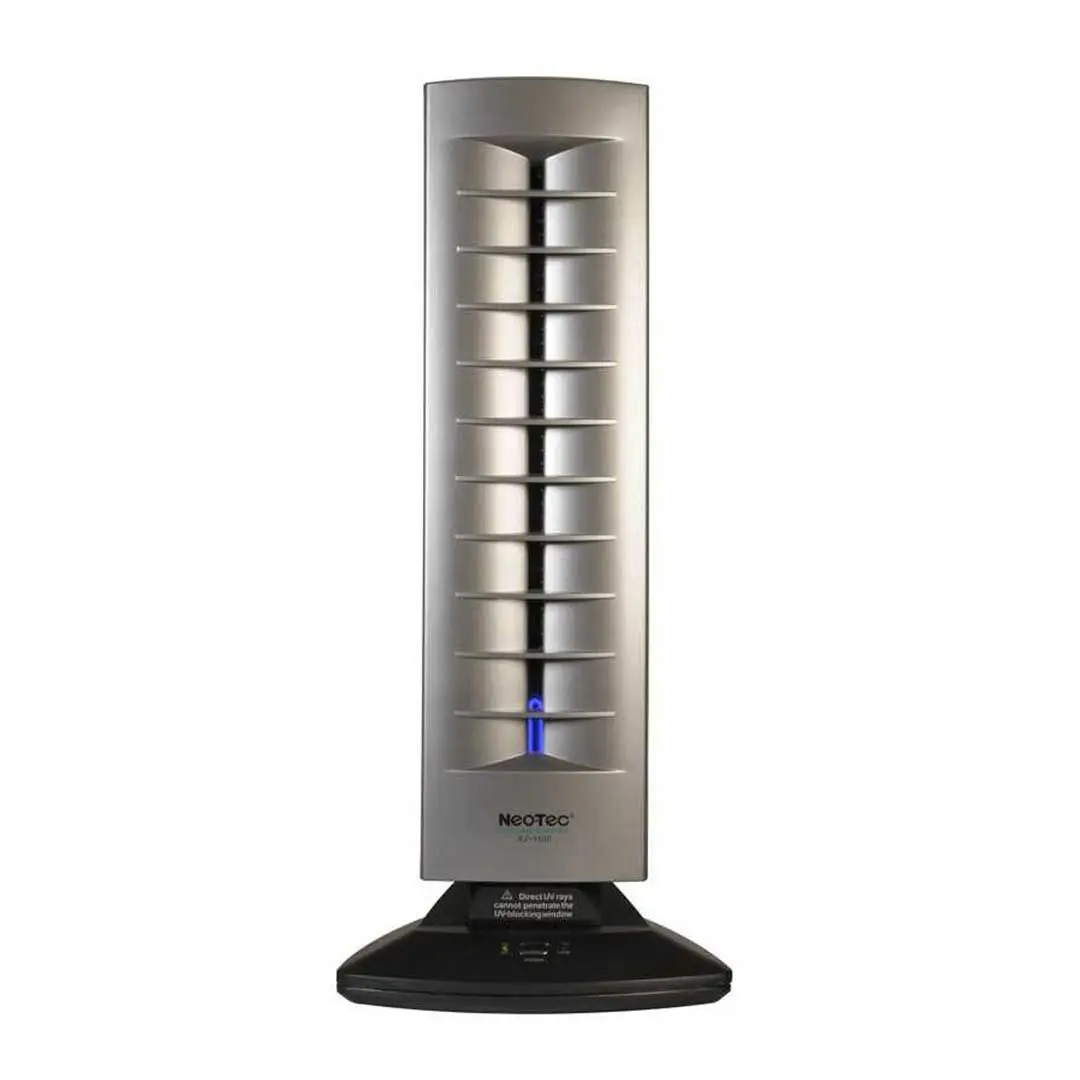 زاویه دستگاه تصفیه هوا نئوتک XJ-1100 با پنل جلویی و دریچه ها