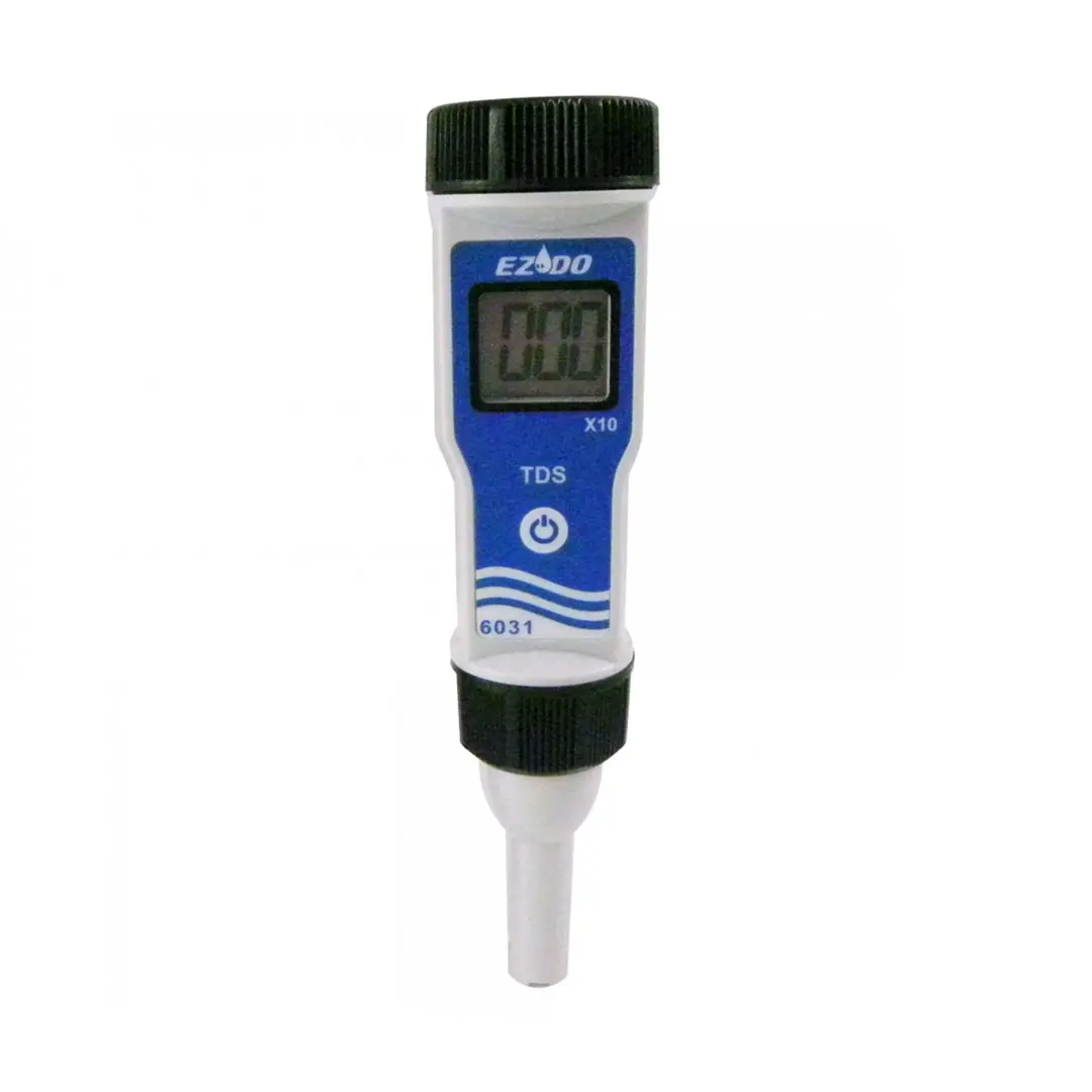 نمای ایستاده TDS متر قلمی ازدو (Ezdo) مدل 6031 صفحه کلید لمسی آبی