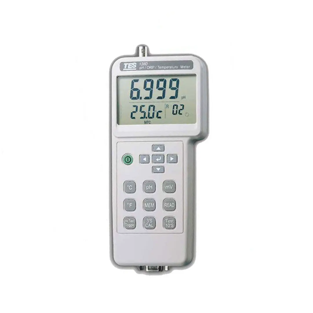 PH متر TES مدل 1380 کلیدهای فیزیکی