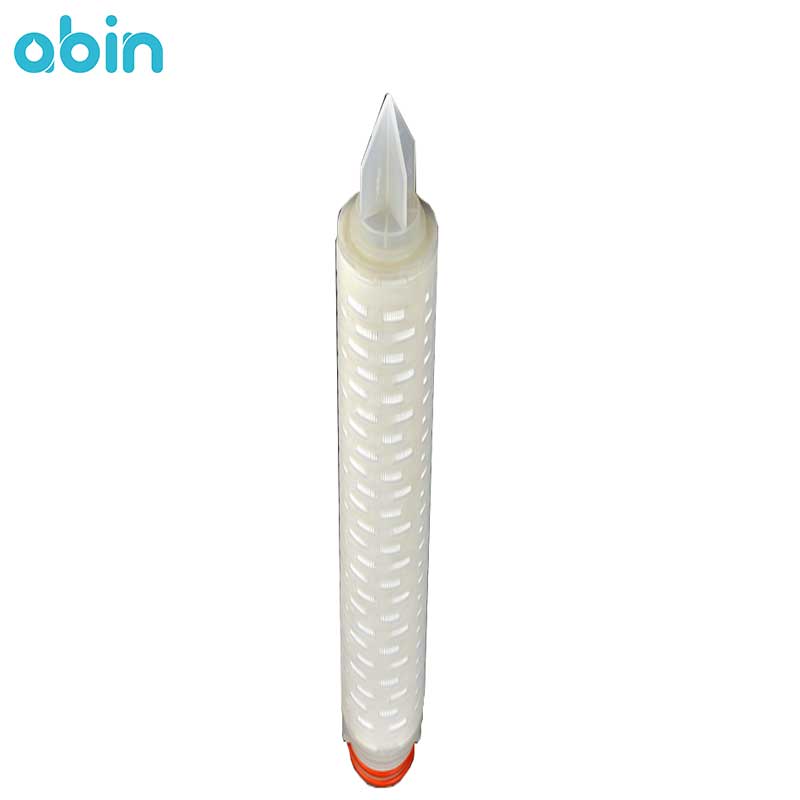 فیلتر نیزه ای PP چین دار 40 اینچ قفل دار یک میکرون