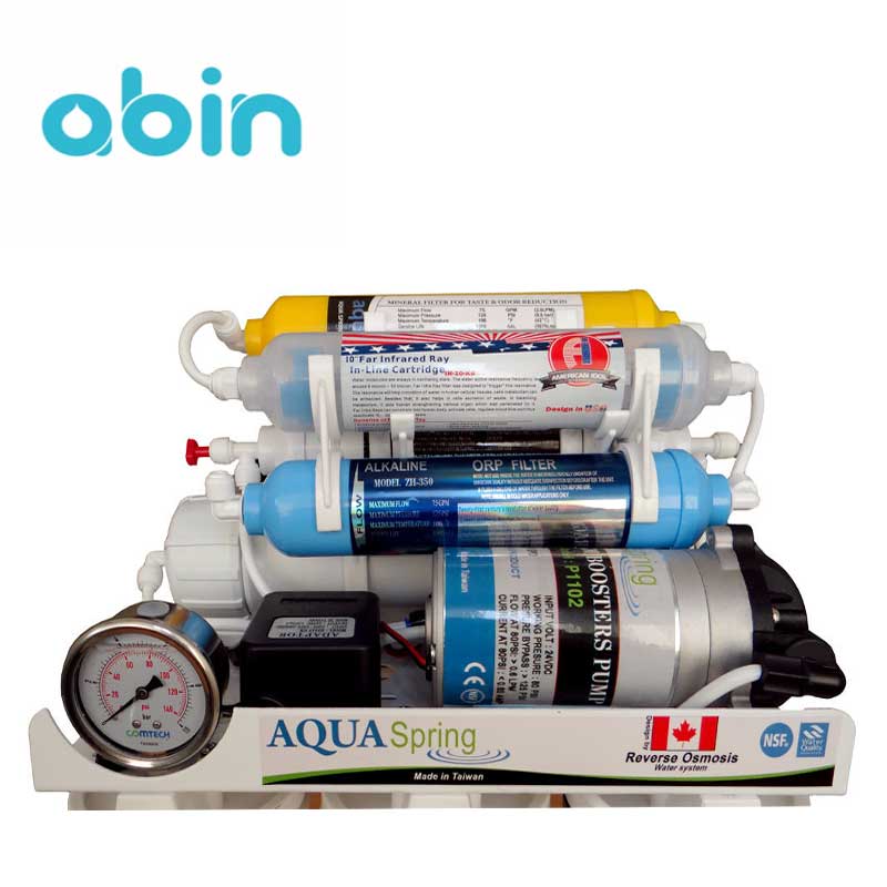 دستگاه تصفیه آب خانگی 8 مرحله ای آکوا اسپرینگ مدل RO - S157