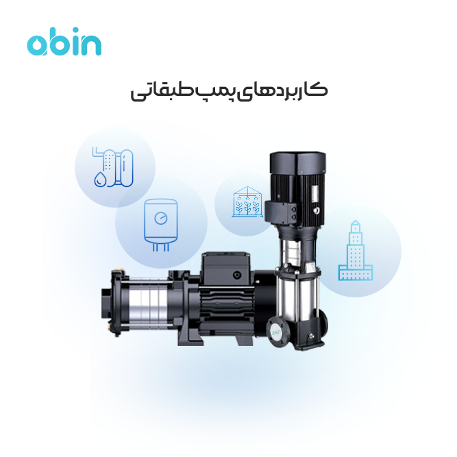 نمای کلی پمپ طبقاتی