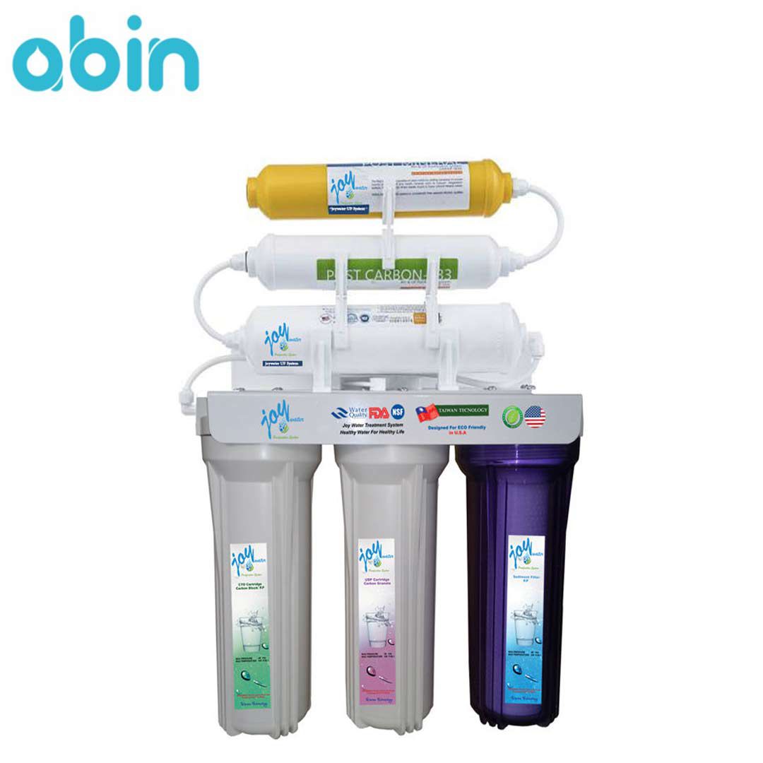 وجه روبرو دستگاه تصفیه آب خانگی جوی واتر مدل JW-UF-6s