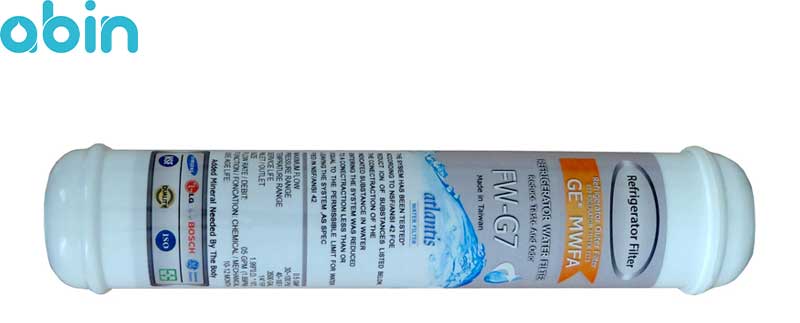 فیلتر یخچال ساید بای ساید آتلانتیس مدل FW - G7