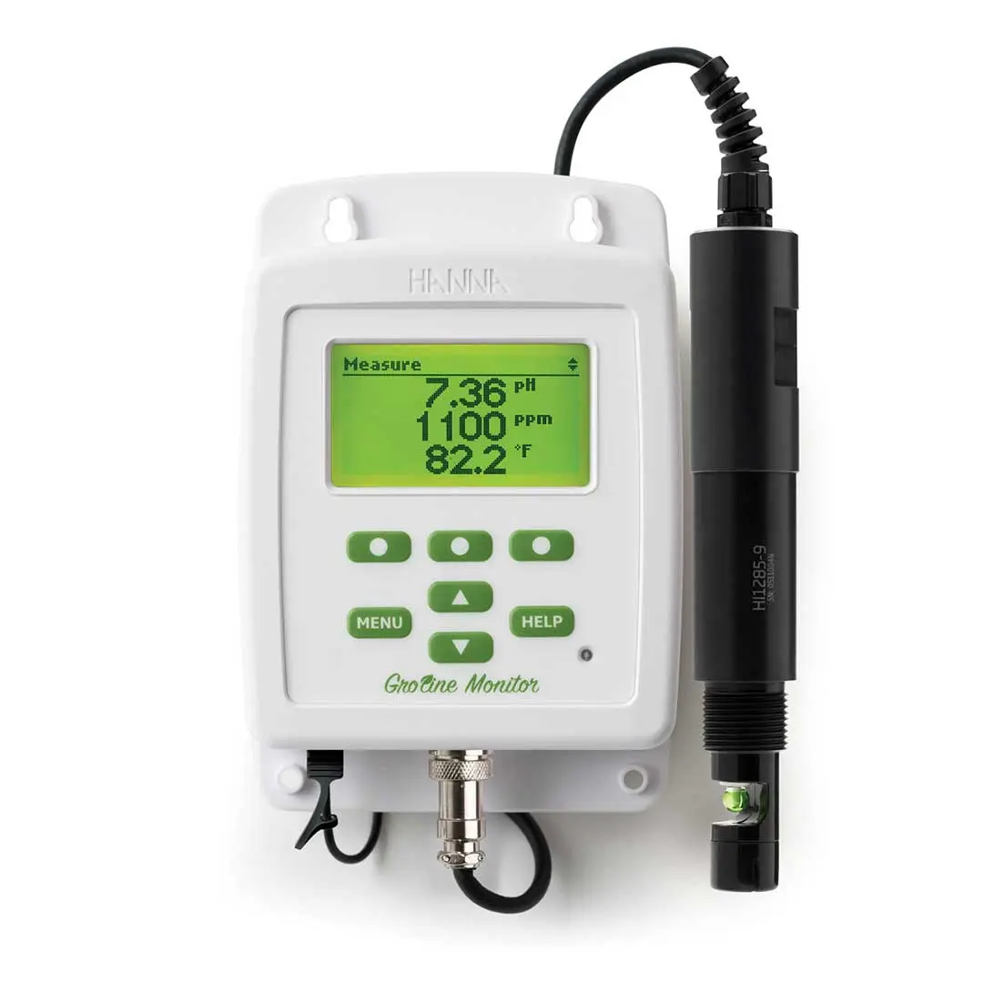 مانیتور PH و EC هیدروپونیک هانا (HANNA) مدل HI981421 با پراب