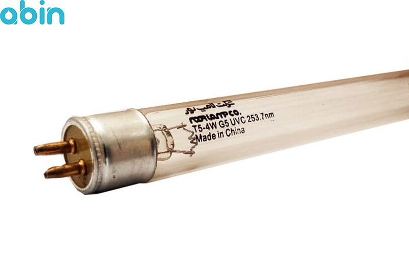 لامپ UVC نور با توان 4 وات