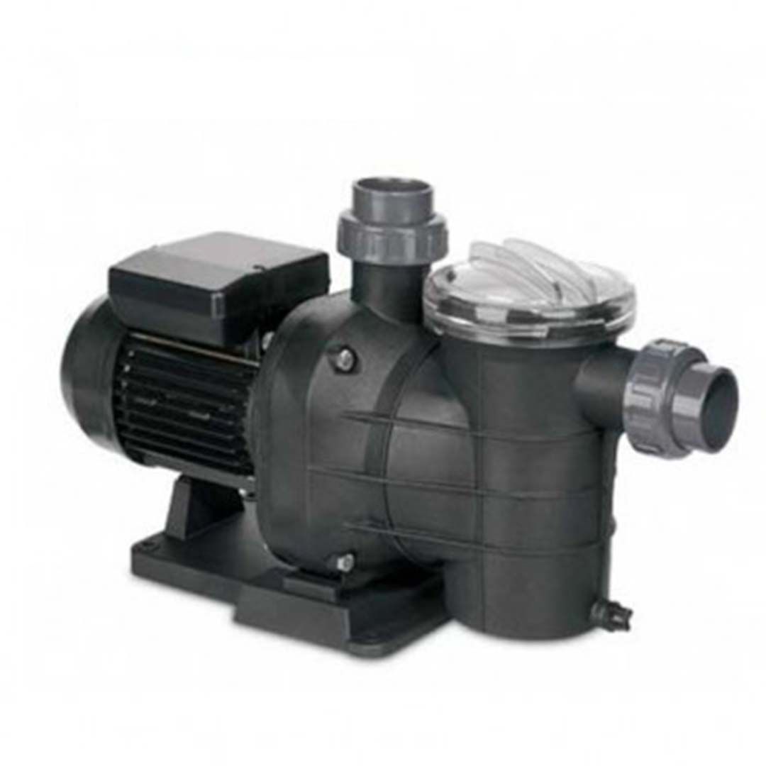 نمای کناری پمپ تصفیه استخر IML سری AMERICA مدل NEWMP075M پروانه نوریل تک فاز 220 ولت