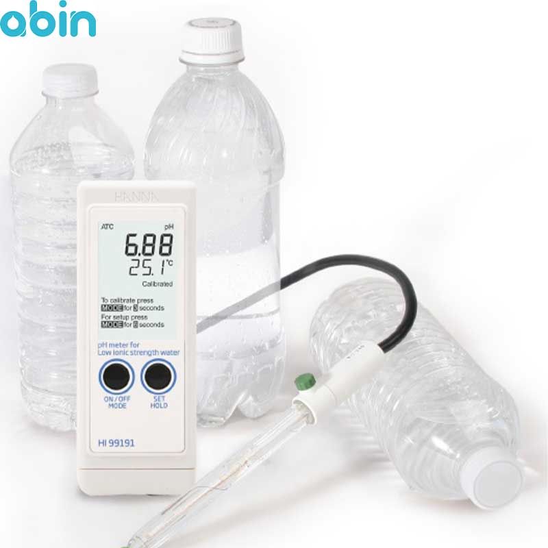 PH متر پرتابل هانا (HANNA) مدل HI99191