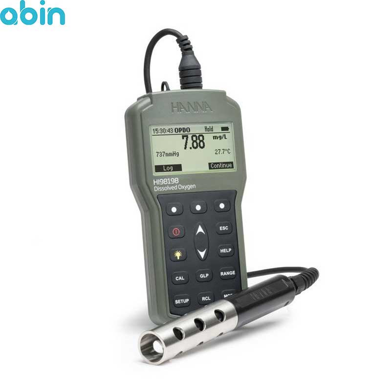 اکسیژن متر پرتابل هانا مدل HI98198