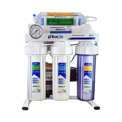 دستگاه تصفیه آب خانگی 7 مرحله ای اکولایف (Echo Life) نمای روبرو