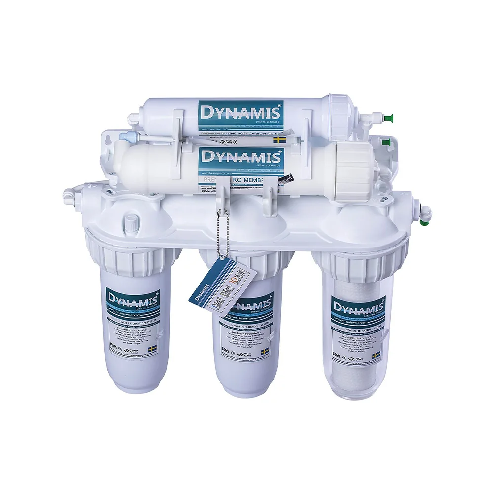 دستگاه تصفیه آب خانگی داینامیس (Dynamis) (بدون نیاز به برق) با نمای بالایی