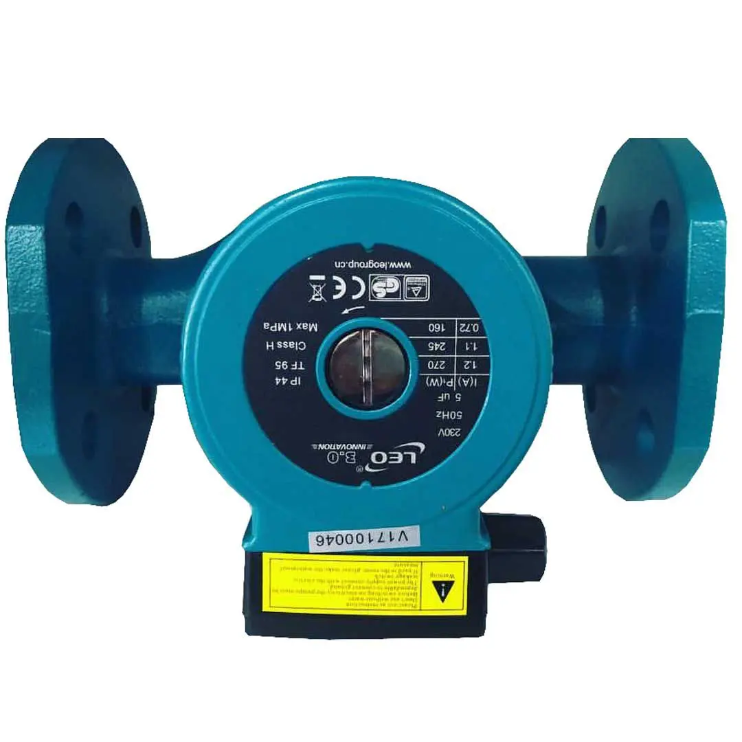 عکس نمای جانبی پمپ سیرکولاتور لئو (LEO) مدل LRP21-60F/120