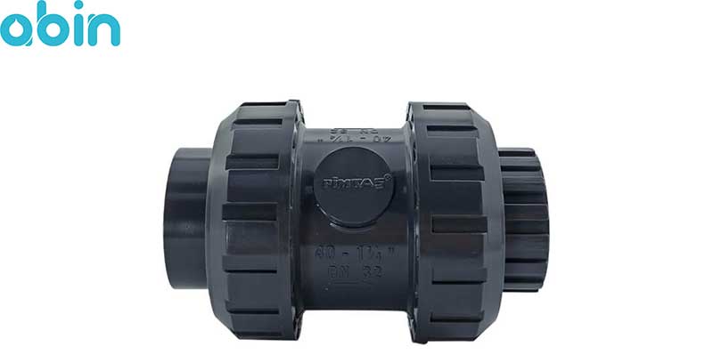 شیر خودکار سوپاپی یکسر دنده UPVC پیمتاش