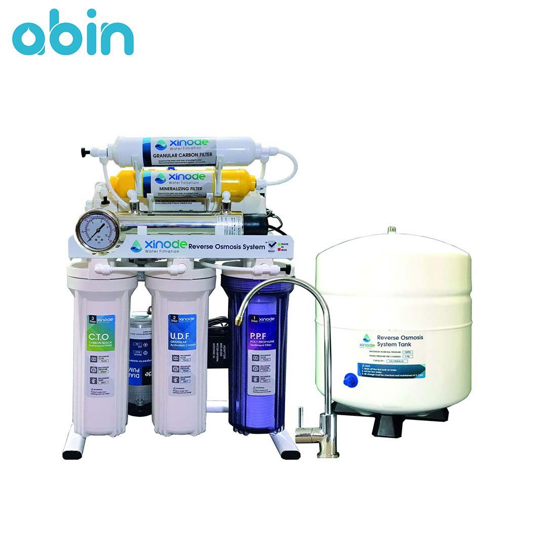 دستگاه تصفیه آب خانگی زینود (Xinode) مدل AXS–510HB نمونه گرافیکی