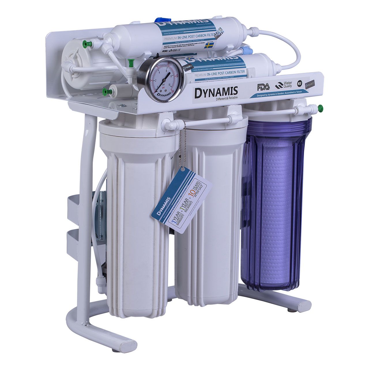 کارت گارانتی دستگاه تصفیه آب خانگی داینامیس مدل اکو (Dynamis Eco)