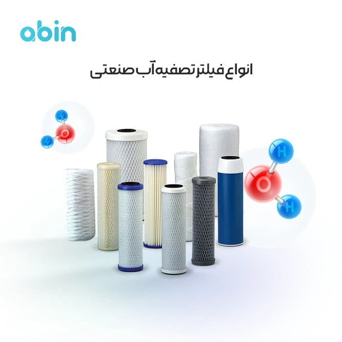 تصویر طراحی شده انواع فیلتر تصفیه آب صنعتی