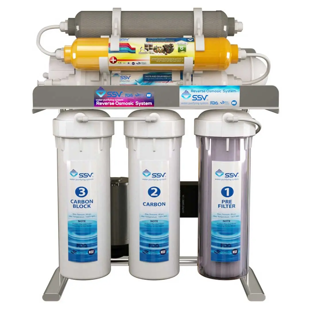 دستگاه تصفیه آب خانگی اس اس وی (SSV) مدل UltraClear X830 دید روبرو