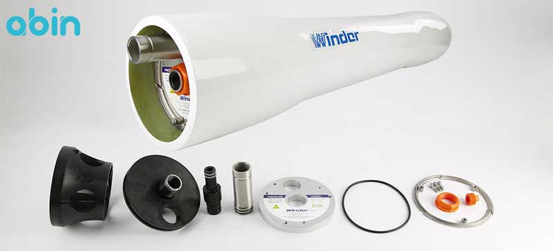 پرشروسل 8 اینچ 3 المانه اند پورت وایندر