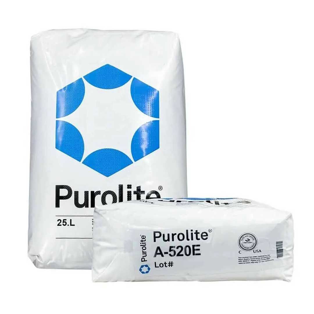 تصویر بسته بندی رزین پرولایت (PUROLITE) مدل A520E مشخصات بلور شده برای حذف اطلاعات فنی