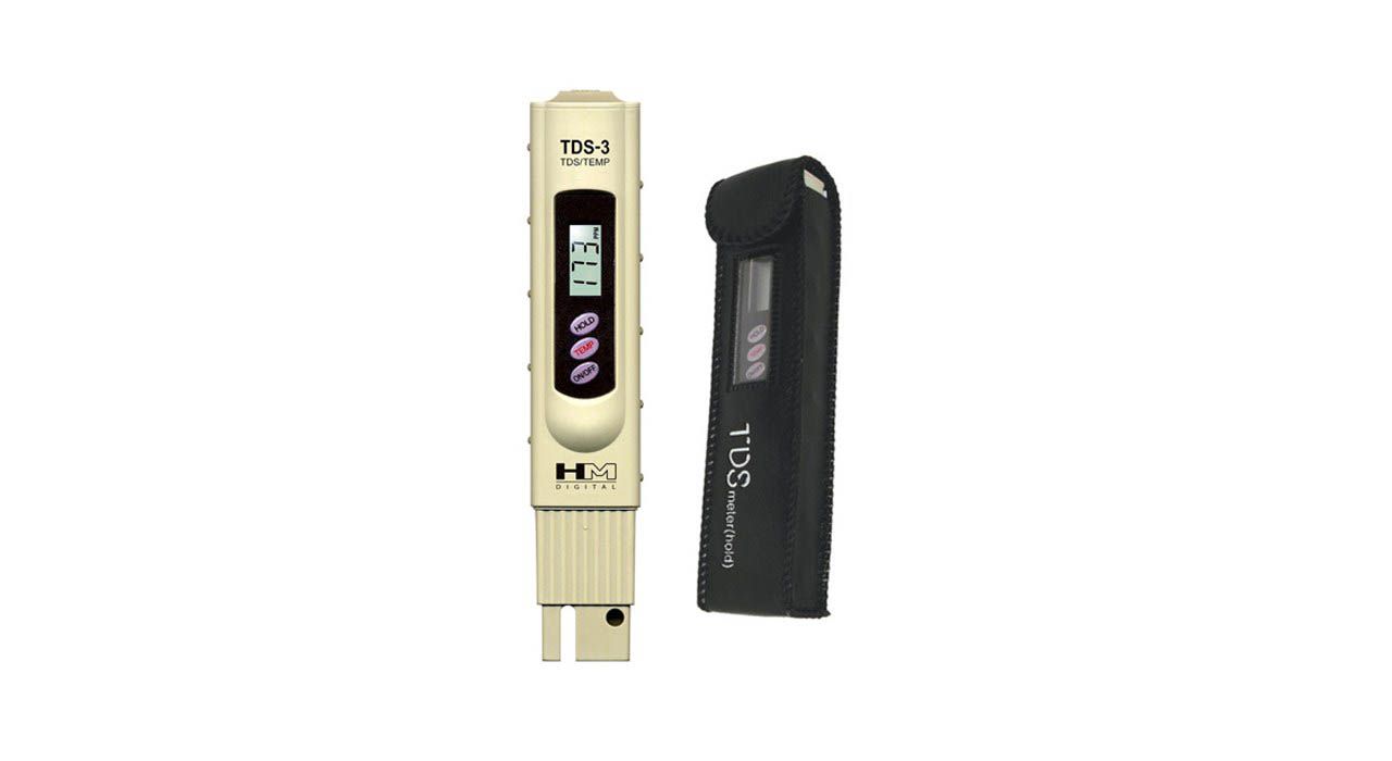 سختی سنج یا املاح سنج دستی آب HM مدل TDS-3 به همراه بسته بندی