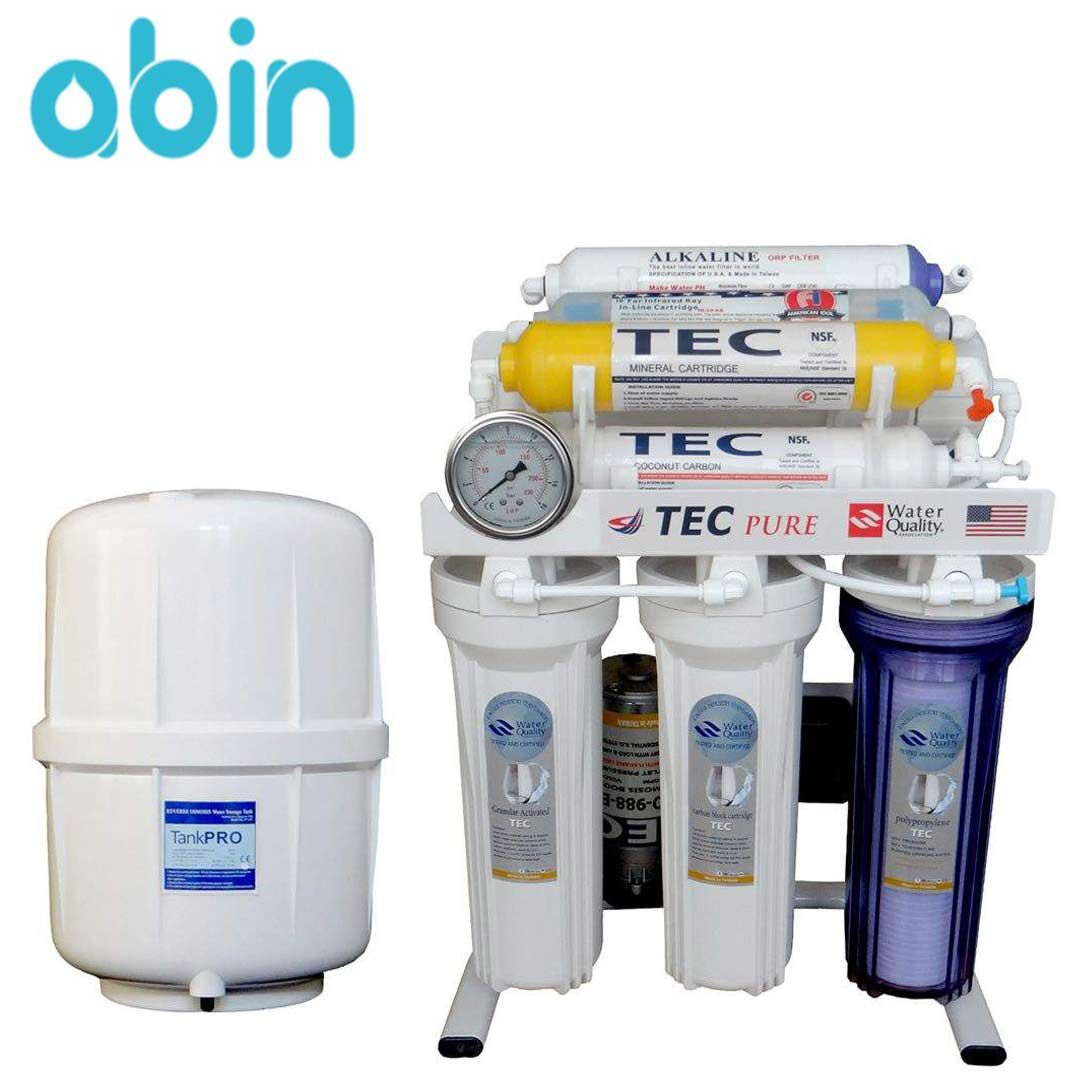 نما روبرو دستگاه تصفیه کننده آب تک مدل RO-T6520 با منبع آب