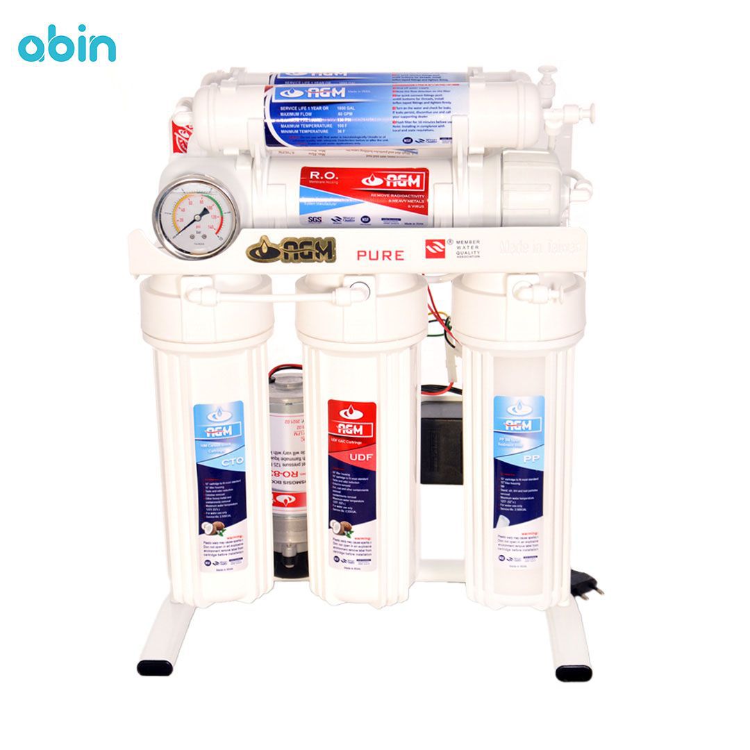 نما روبرو دستگاه تصفیه آب خانگی 7 مرحله ای قلیایی ای جی ام (AGM)