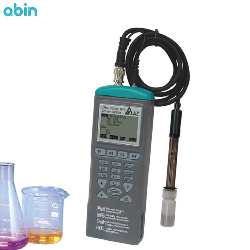 PH و MV متر پرتابل AZ مدل 9661