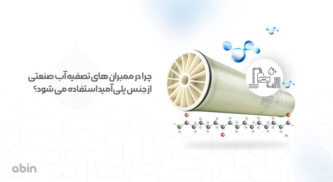 نمای مولکولی فیلتر ممبران پلی آمید