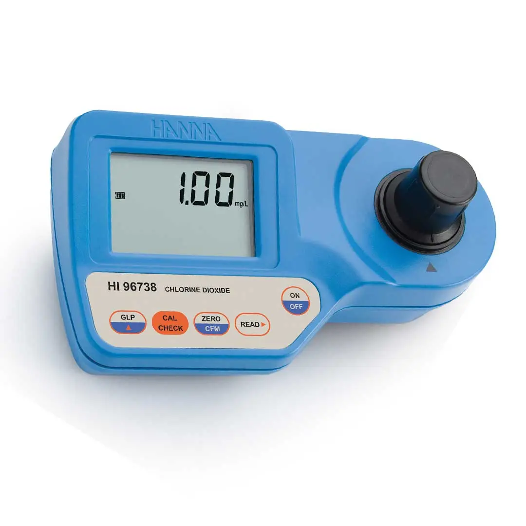 فتومتر پرتابل دی اکسید کلر هانا (HANNA) مدل HI96738